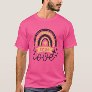 Camiseta Afirmación de Cita Positiva Motivacional Arcoíris 