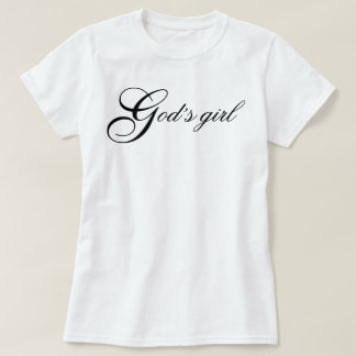 Camiseta afirmación de escritura estética angelical "chica