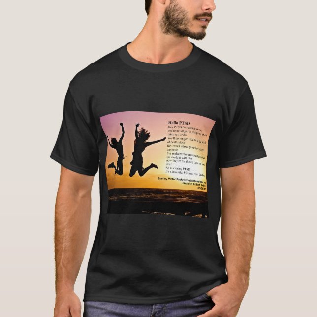 Camiseta Afirmación de PTSD (Anverso)