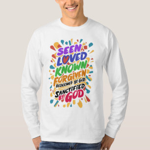 Camiseta Afirmación divina: Abrazando la identidad espiritu