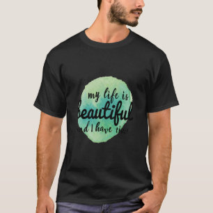 Camiseta afirmaciones de amor propio para la aceptación de 