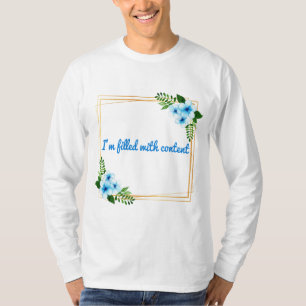 Camiseta Afirmaciones de vibraciones positivas matutinas