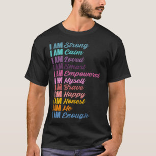 Camiseta Afirmaciones Motivacionales Optimistas Humanidad