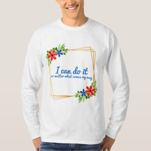 Camiseta afirmaciones positivas de vibes para el trabajo