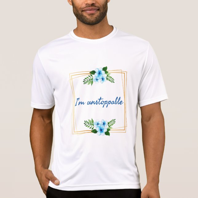 Camiseta afirmaciones positivas de vibraciones para el éxit (Anverso)
