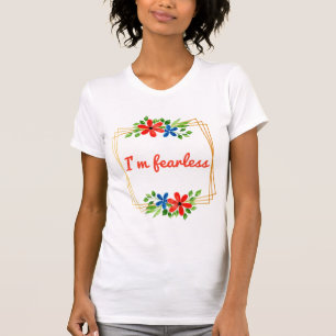 Camiseta afirmaciones positivas para el amor propio y el au