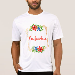 Camiseta afirmaciones positivas para el amor propio y el au