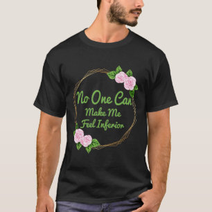 Camiseta afirmaciones positivas para el autocuidado