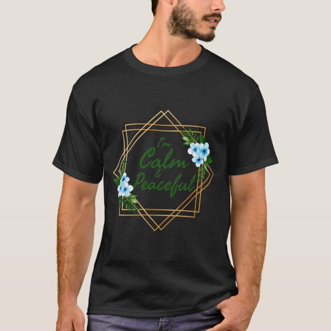 Camiseta afirmaciones positivas para el día (Anverso)