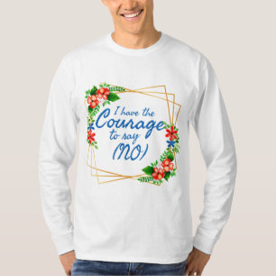 Camiseta afirmaciones positivas para la ansiedad y el amor 
