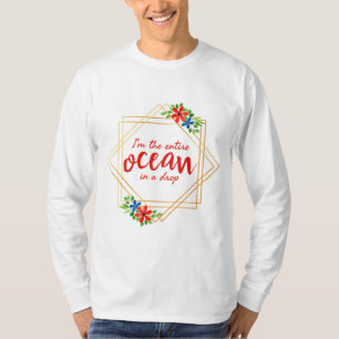 Camiseta afirmaciones positivas para la autoaceptación