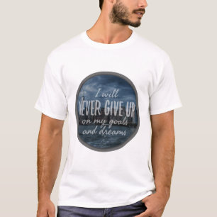 Camiseta afirmaciones positivas para la automejora