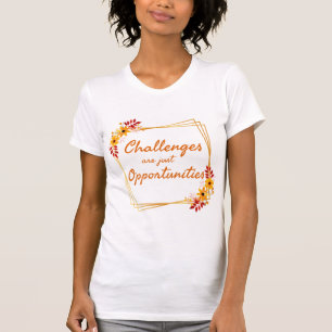 Camiseta afirmaciones positivas para las mujeres por el tra