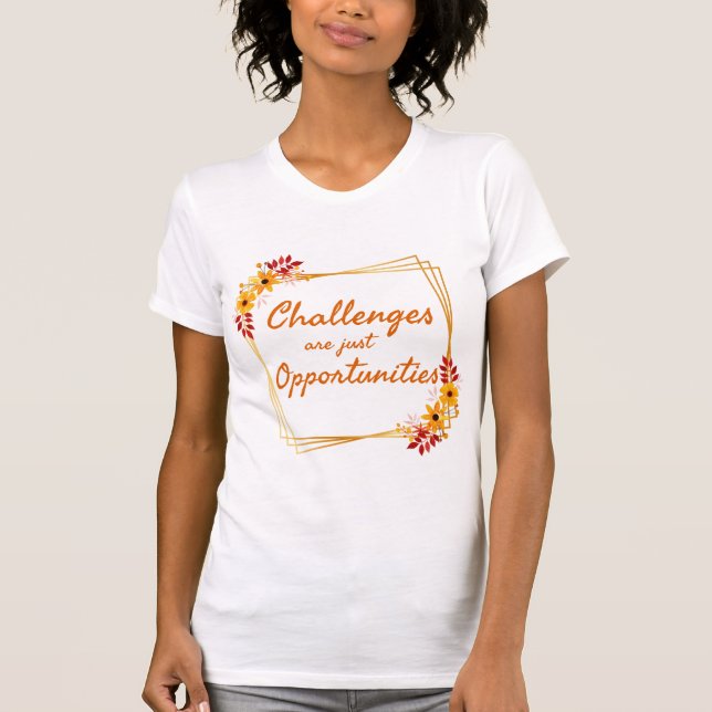 Camiseta afirmaciones positivas para las mujeres por el tra (Anverso)