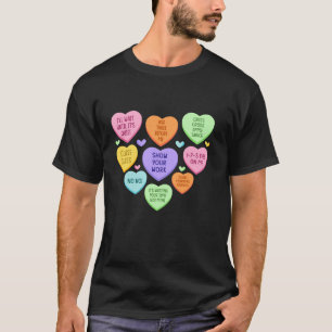 Camiseta Afirmaciones positivas Valentin, profesor de coraz