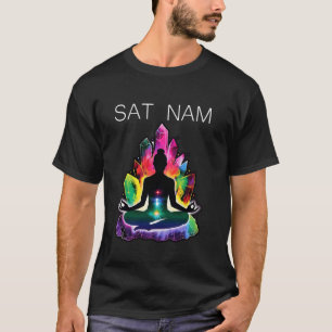 Camiseta Afirmaciones Sat Nam Meditación Yoga Kundalini