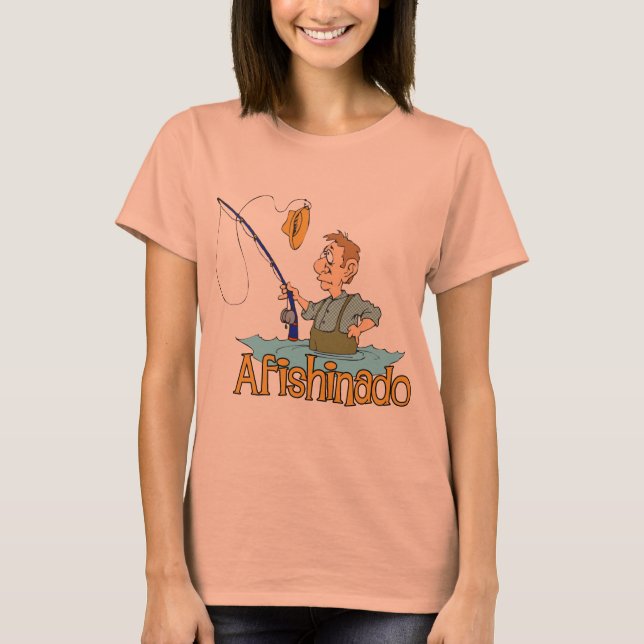 Camiseta Afishinado es divertido (Anverso)