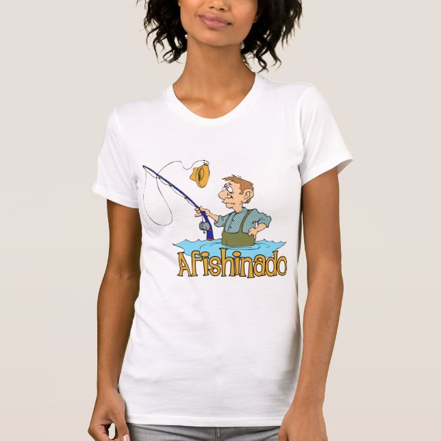 Camiseta Afishinado es divertido (Anverso)