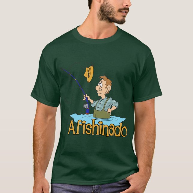Camiseta Afishinado es divertido (Anverso)