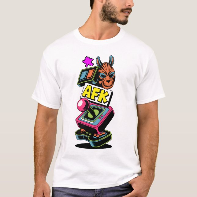 Camiseta AFK Totem Tower (Anverso)