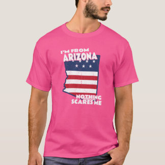 Camiseta Afligido Soy De Arizona Estado De Origen AZ Nada S