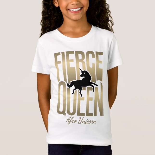 Camiseta Afo Unicorn Fierce Queen (Anverso)