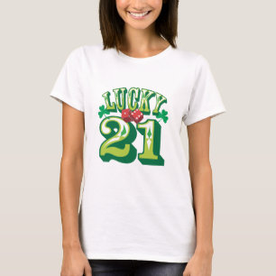 Camiseta afortunada 21