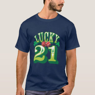 Camiseta afortunada 21
