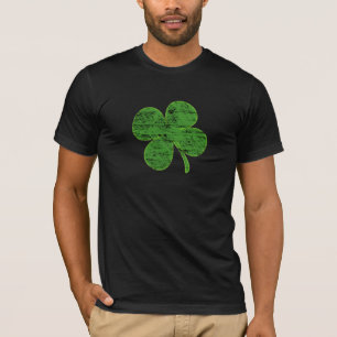 Camiseta afortunada apenada del trébol de la