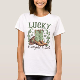 Camiseta Afortunada Cowgirl Club Shirt