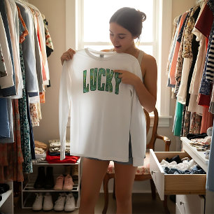Camiseta afortunada del día de San Patricio