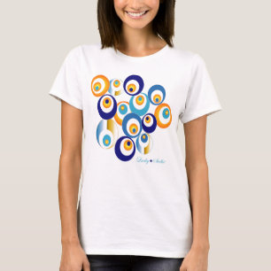 CAMISETA AFORTUNADA DEL OJO DEL MAL DE OJO DE