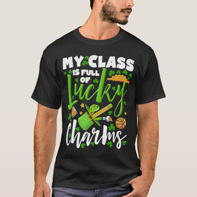 Camiseta Afortunadamente Mi Clase Está Llena De Encantos Af (Anverso)