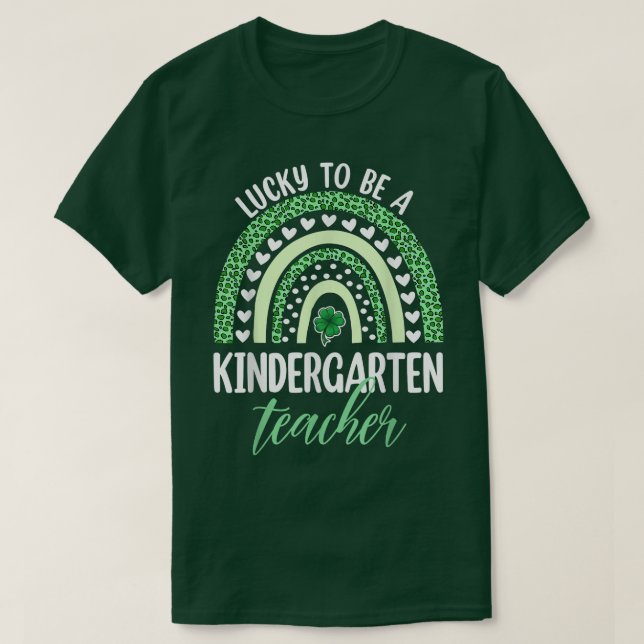 Camiseta Afortunadamente Para Ser Un Profesor De Jardines D (Diseño del anverso)