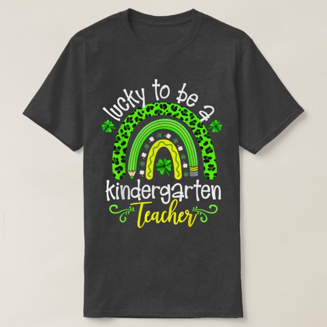 Camiseta Afortunadamente Para Ser Un Profesor De Jardines D (Diseño del anverso)