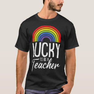 Camiseta Afortunadamente Para Ser Un Profesor LGBT-Q Orgull