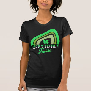 Camiseta Afortunadamente ser enfermera   Enfermera del Día 