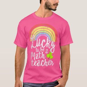 Camiseta Afortunadamente Ser Maestra De Matemáticas En La E