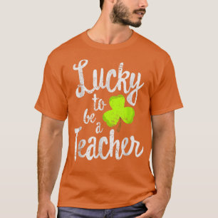Camiseta Afortunadamente ser profesor de la escuela St Patr