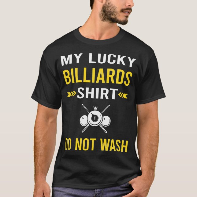 Camiseta Afortunadamente Shirt Billiards (Anverso)