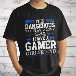 Camiseta Afortunadamente Tengo Una Pareja Graciosa De Amigo
