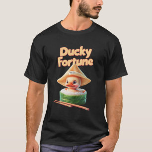 Camiseta "Afortunadas Fortunes" Kawaii Duckling T-Shirt