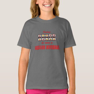 Camiseta Afortunado a propio un diseño del perro de la