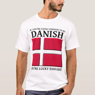 Camiseta Afortunado de ser danés