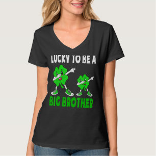 Camiseta Afortunado De Ser Gran Hermano St Patricks Day Big