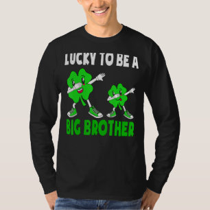 Camiseta Afortunado De Ser Gran Hermano St Patricks Day Big