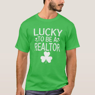 Camiseta Afortunado De Ser Realtor St Patricks Day Irish E