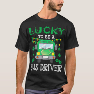 Camiseta Afortunado de ser un conductor de autobús, el día