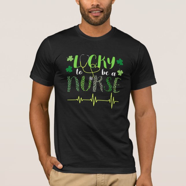 Camiseta Afortunado de ser un meme de St Patrick (Anverso)