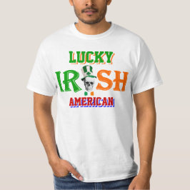 Camiseta afortunado día irlandés de St Patrick